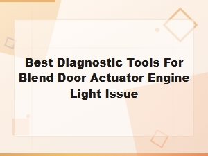 Diagnosing Blend Door Actuator Issues with Obd-Ii Tools